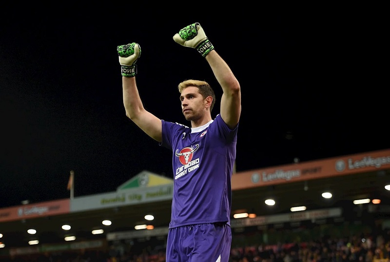 Reading là CLB cuối cùng mà Emi Martinez chơi bóng dưới dạng cho mượn