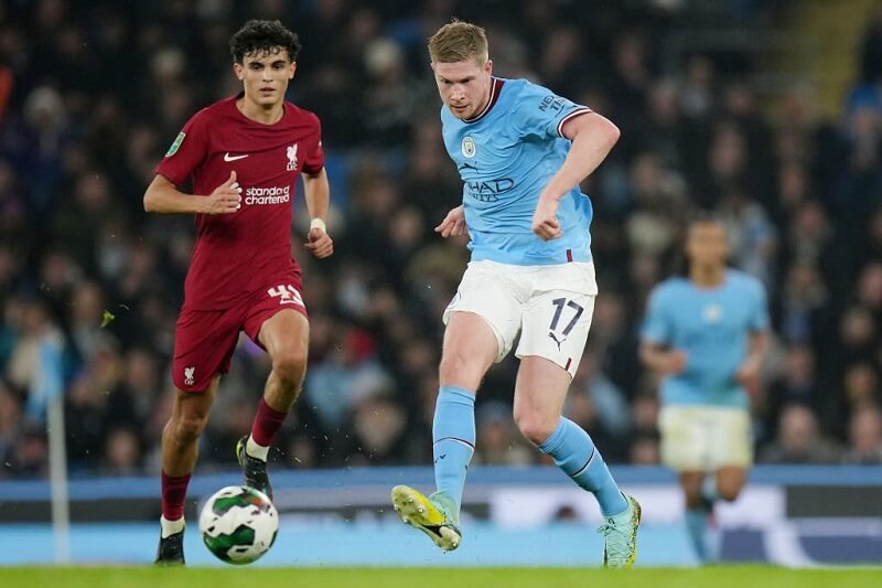 De Bruyne được WhoScored đánh giá là cầu thủ hay nhất trận