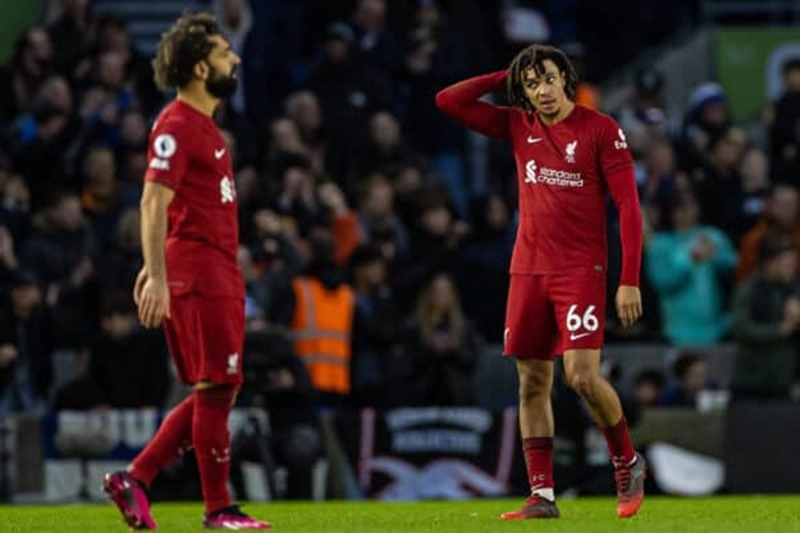 Salah và Trent là biểu trưng cho sự thất vọng của Liverpool
