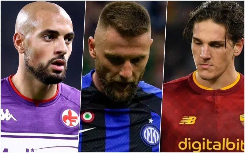 Roma, Inter, Fiorentina đau đầu vì người ở lại