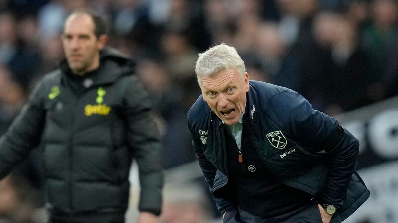 Chiến thuật của David Moyes không phát huy hiệu quả