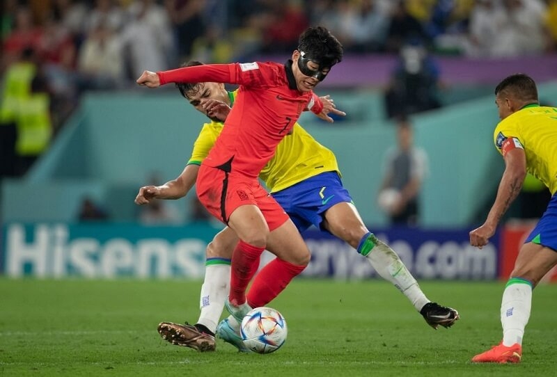 Hàn Quốc đã để thua Brazil ở vòng 1/8 World Cup 2022
