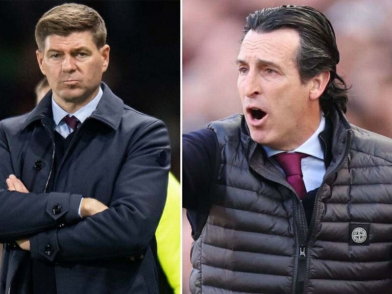 Aston Villa đang đua vô địch nếu Emery thay Gerrard từ đầu mùa