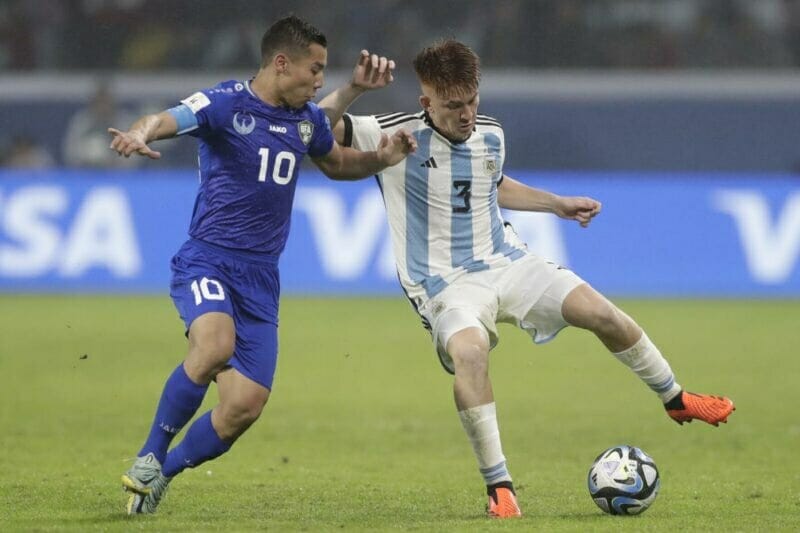 U20 Argentina thắng U20 Uzbekistan ở trận ra quân