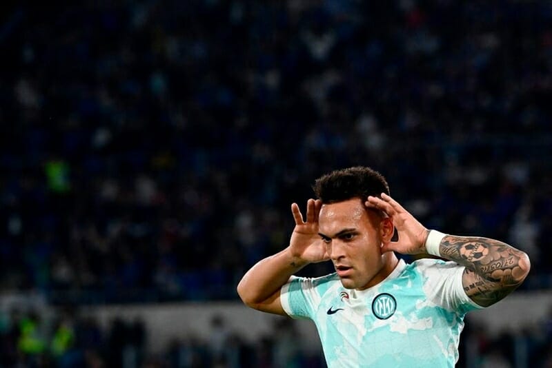 Màn trình diễn tại Copa Italia là chiến thư của Lautaro gửi đến Man City