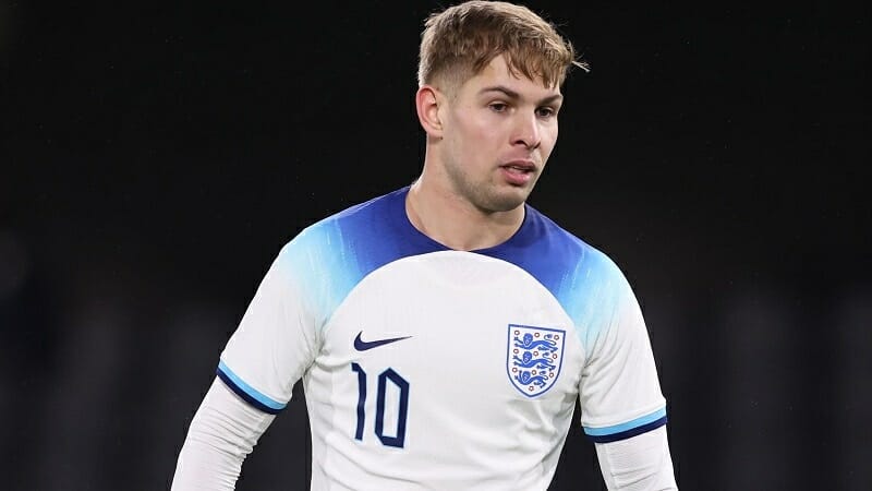Smith Rowe và đồng đội sẽ gặp U21 Bồ Đào Nha ở tứ kết