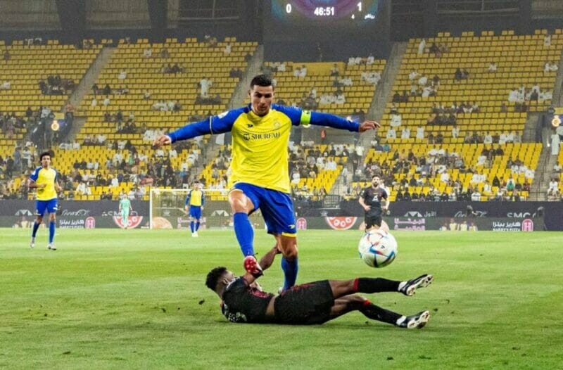 Ronaldo không để lại dấu ấn trong trận đấu này