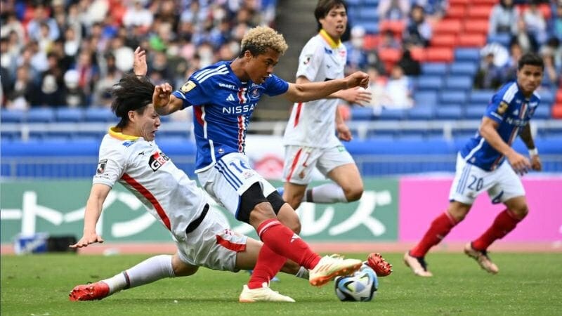 J-League 1, Nagoya vs Yokohama Marinos