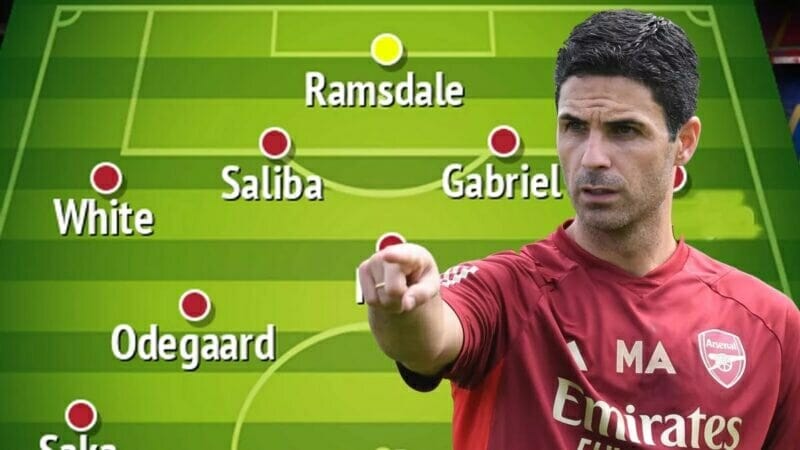 Arsenal sẽ đá đội hình nào trước Crystal Palace đêm nay?