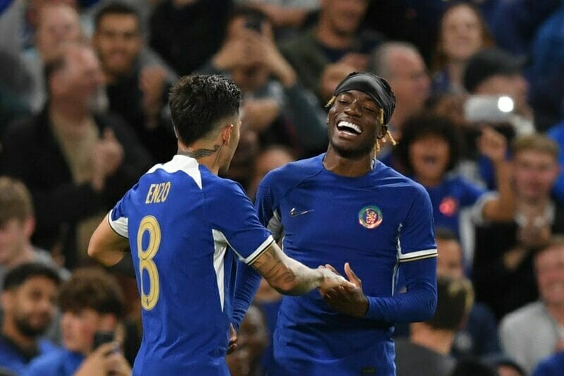 Chelsea 2-1 Wimbledon. Carabao Cup