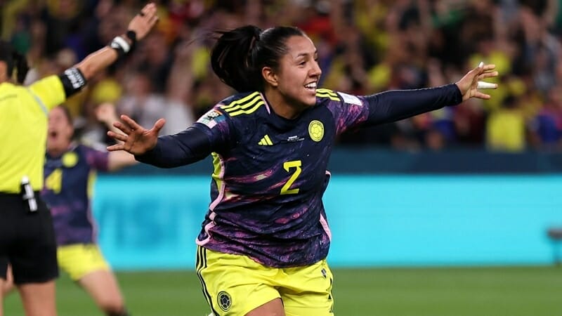 ĐT nữ Colombia dẫn đầu bảng H