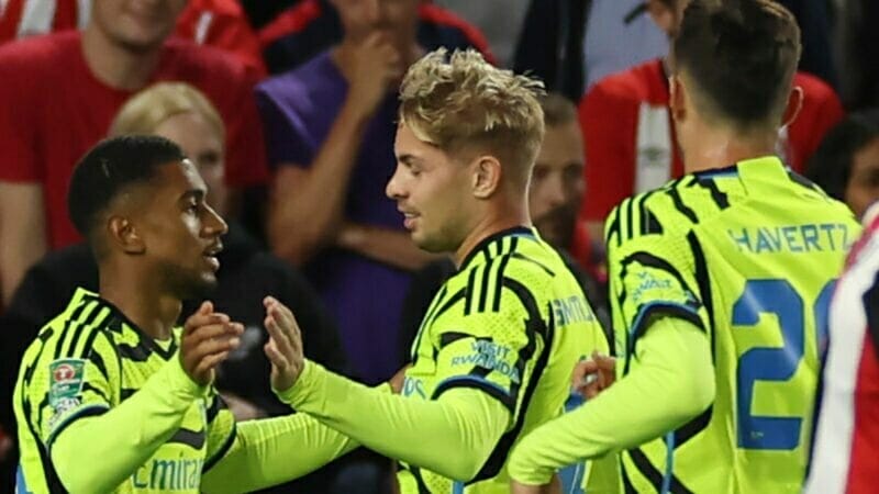 Nelson lập công giúp Arsenal có lợi thế sớm