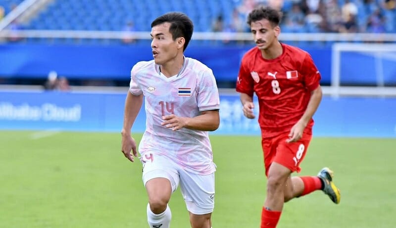 Môn bóng đá nam đã diễn ra từ hôm nay (Ảnh: FA Thailand).