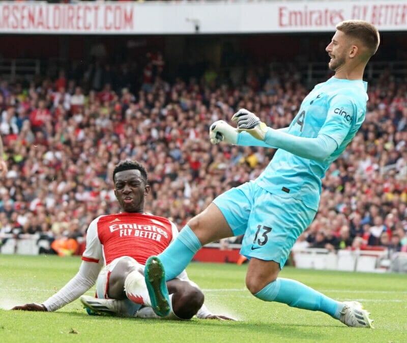 Nketiah đang gây thất vọng thời gian qua