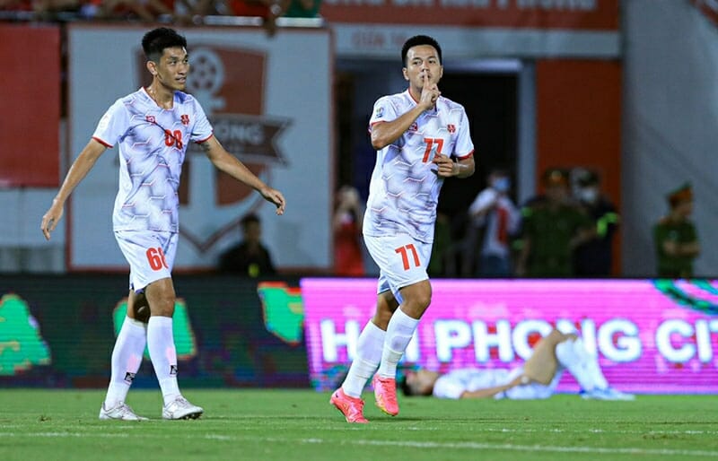 Hải Phòng có chiến thắng nhẹ nhàng (Ảnh: VOV)