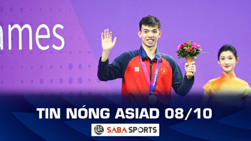 Tin nóng ASIAD hôm nay ngày 08/10: Việt Nam về thứ 6 Đông Nam Á