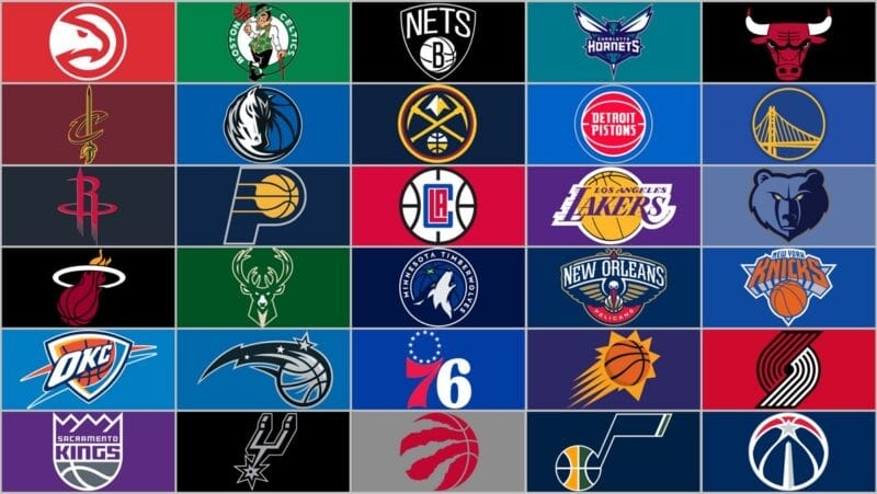 30 đội thi đấu ở NBA