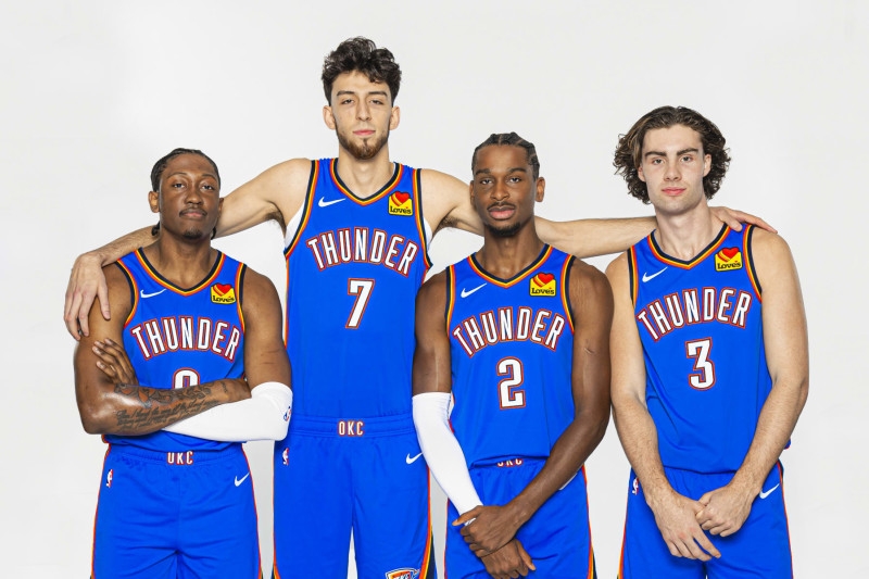 Thunder là một trong những đội bóng sử dụng đội hình ra sân chính trẻ nhất giải