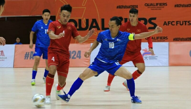 Futsal Việt Nam, Trực tiếp Futsal Nepal vs Việt Nam
