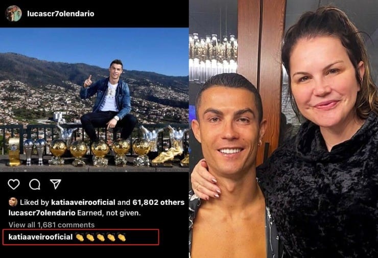 Chị Ronaldo tán dương ý kiến CR7 tự kiếm các danh hiệu chứ không phải được cho 'như Messi'