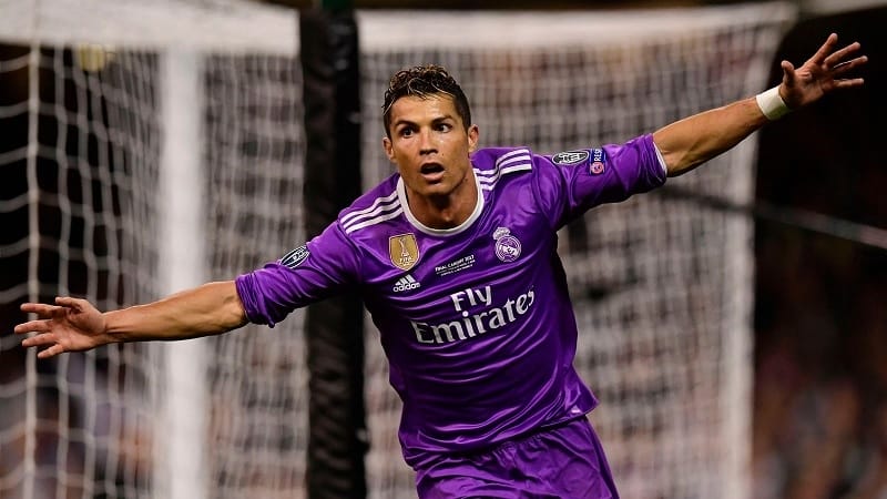 Ronaldo có 5 chức vô địch Champions League trong sự nghiệp