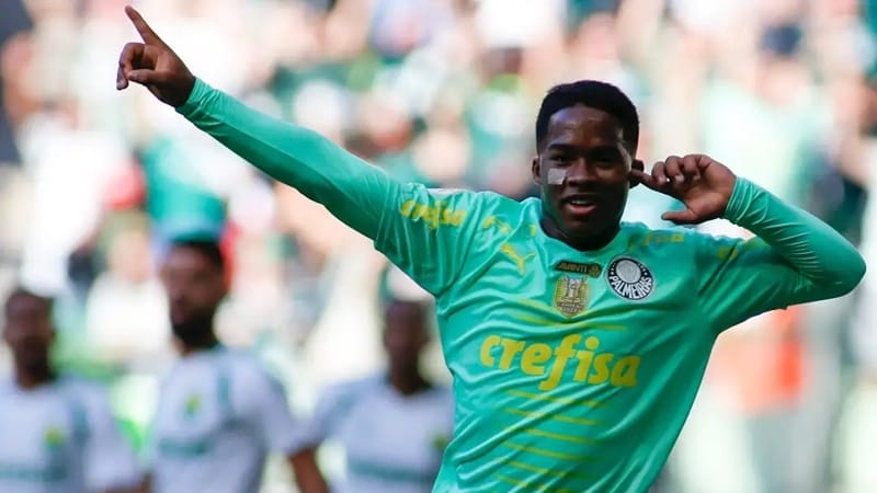 Endrick được lên ĐT Brazil.