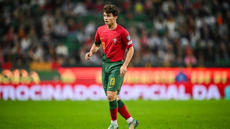 Neves đã có 3 trận chơi cho Bồ Đào Nha