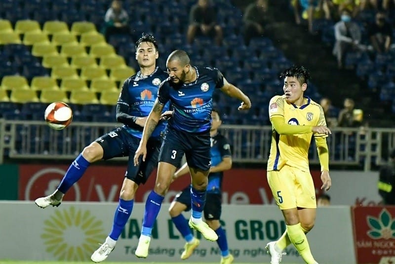 Bình Định vừa có kết quả không như ý trước SLNA (Ảnh: MerryLand Quy Nhon Binh Dinh Football Club).