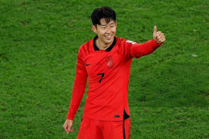 Son Heung Min góp công lớn giúp Hàn Quốc vào bán kết (Ảnh: Getty).