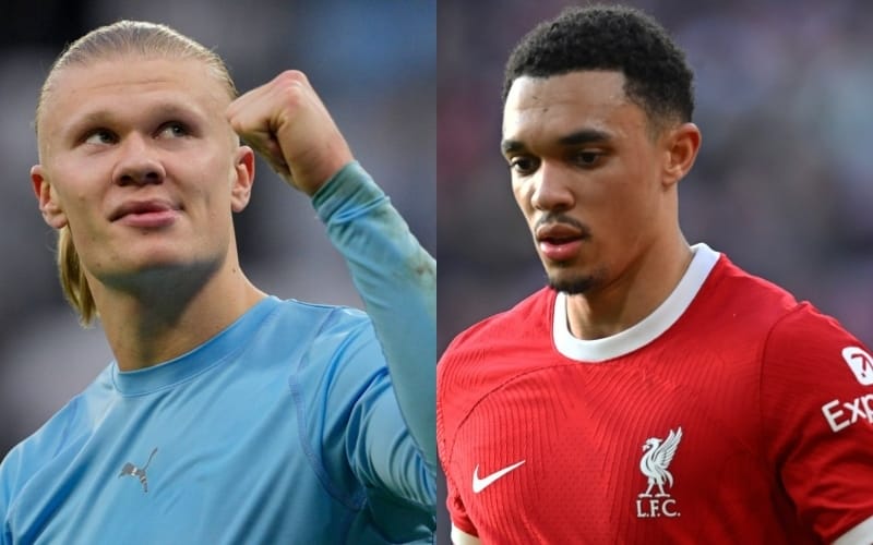 Haaland đáp trả Alexander-Arnold