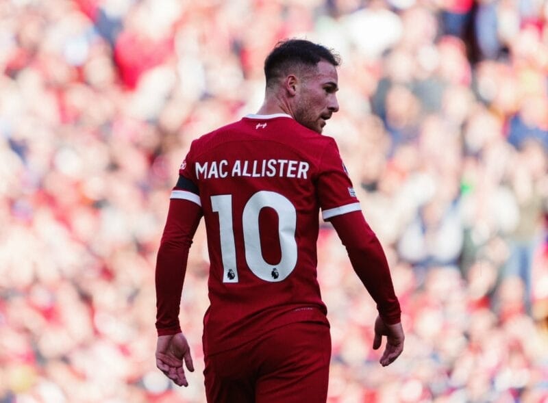 Mac Allister có một trận đấu cực hay trước Brighton