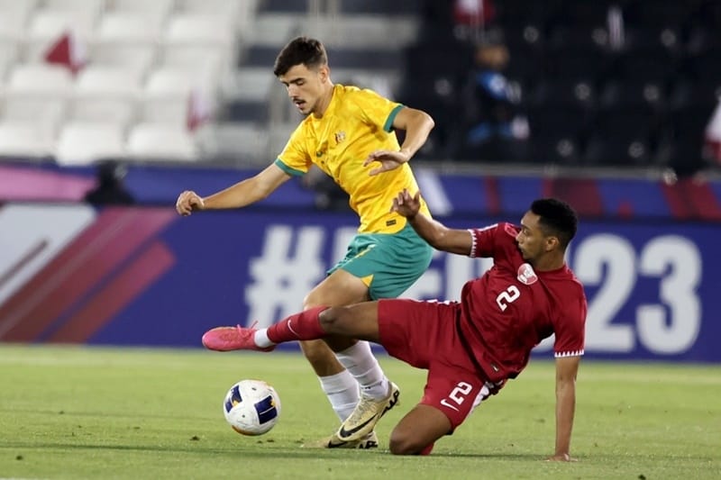 U23 Qatar lựa chọn lối chơi thực dụng.