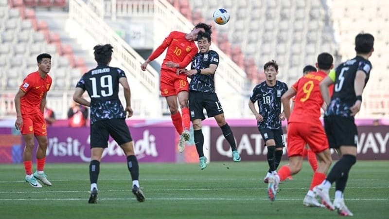 U23 Trung Quốc gây thất vọng toàn tập.