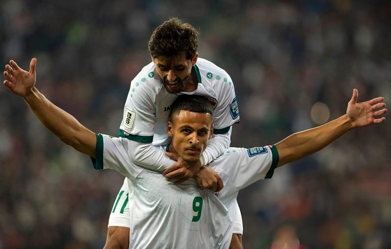 Iraq đang dẫn đầu bảng F với 12 điểm (Ảnh: Getty).