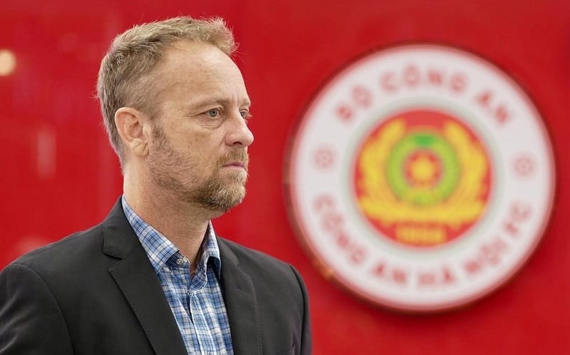 HLV Polking đã chính thức gia nhập CAHN (Ảnh: Công An Hà Nội FC).