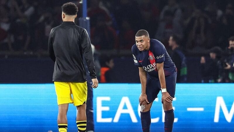 PSG không thể ghi bàn vào lưới Dortmund