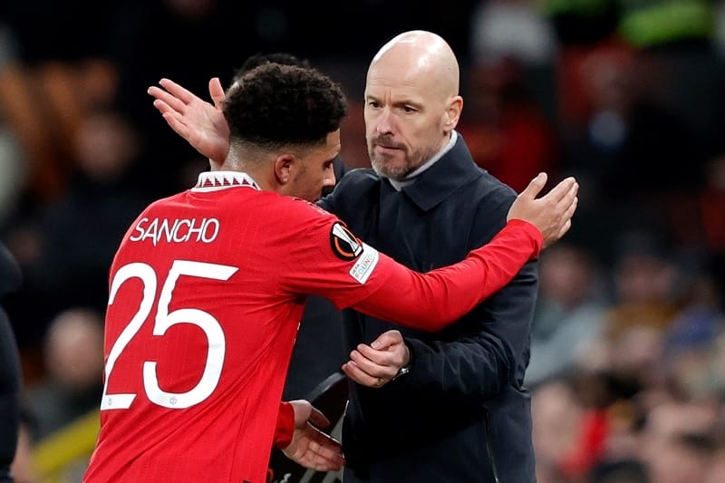 Ten Hag chia sẻ về Sancho