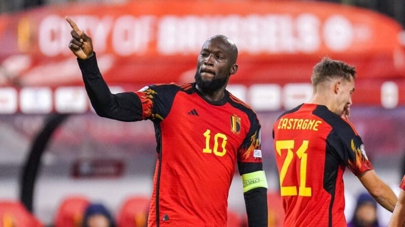 Romelu Lukaku là vua phá lưới vòng loại Euro 2024