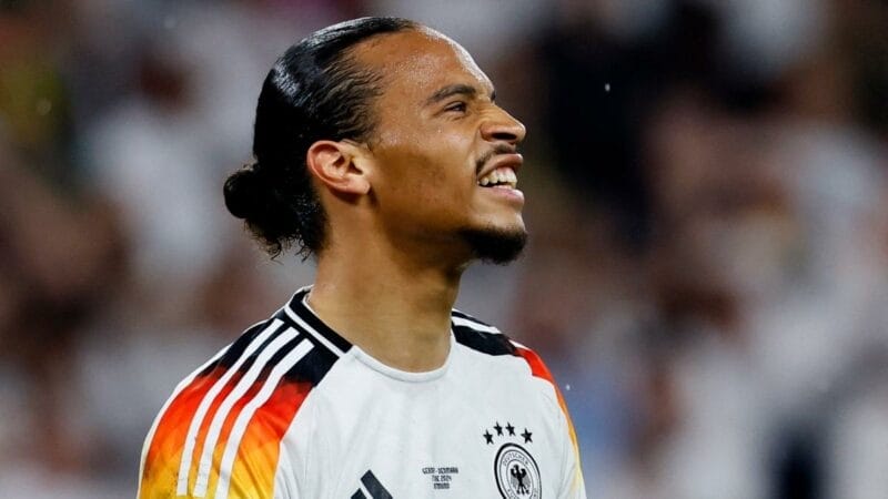 Leroy Sane là dấu hỏi lớn của ĐT Đức.