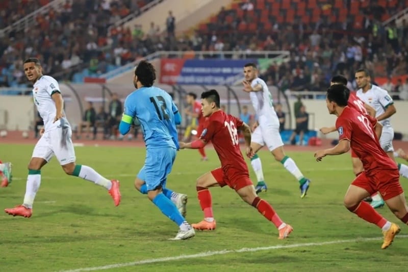 Iraq sắp tiếp đón Việt Nam Ảnh: Thethao247.