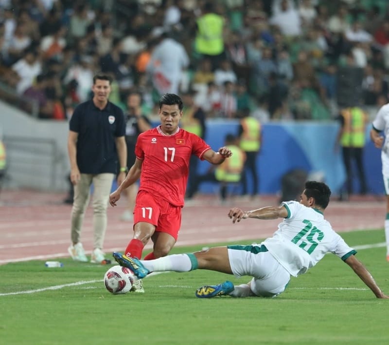 Iraq vs Việt Nam vừa gặp nhau. (Ảnh: VFF)