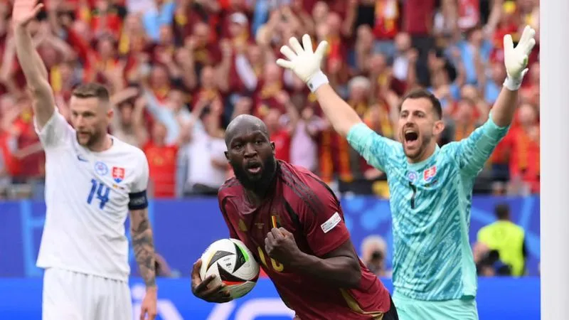 Kết quả bóng đá Bỉ vs Slovakia