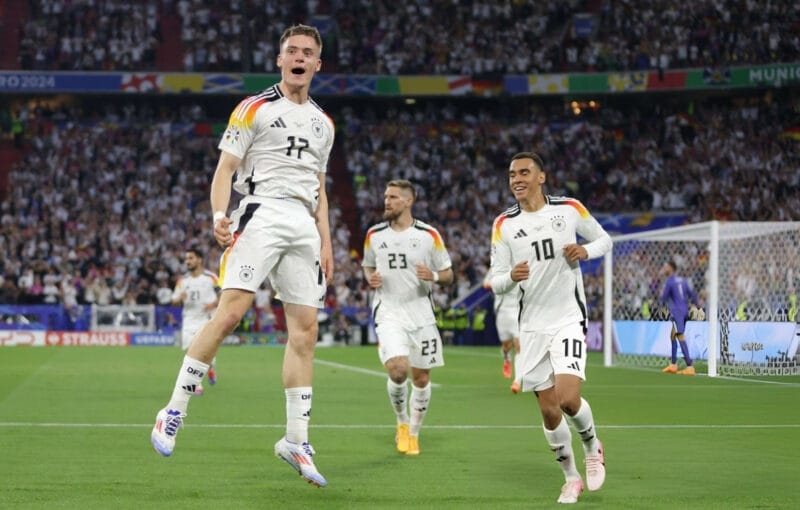 ĐT Đức thăng hoa tại Euro 2024.
