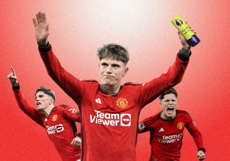 MU từ chối để Garnacho dự Olympic (Ảnh: Opta).