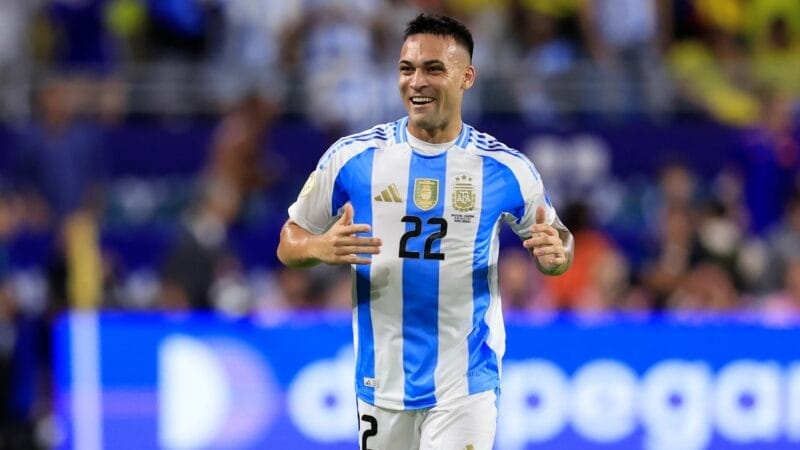 Bàn thắng thứ 5 của Lautaro tại Copa America 2024 giúp Argentina vô địch