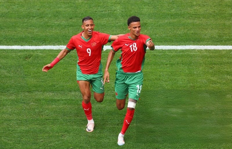 Olympic Ma Rốc là đội có bàn mở tỷ số.