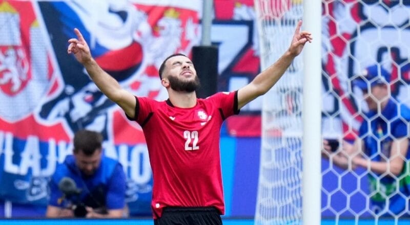 Mikautadze cập bến Lyon sau kỳ Euro thành công