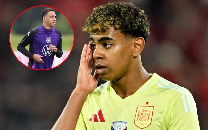 Musiala khen ngợi Yamal