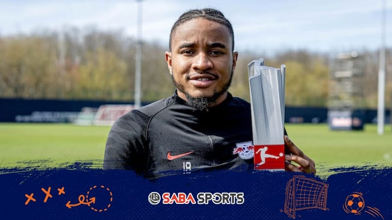 Nkunku đoạt giải Cầu thủ xuất sắc nhất Bundesliga
