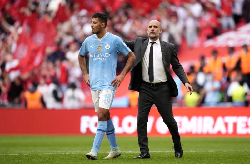 Pep nói Rodri sẽ không đá vòng 1.